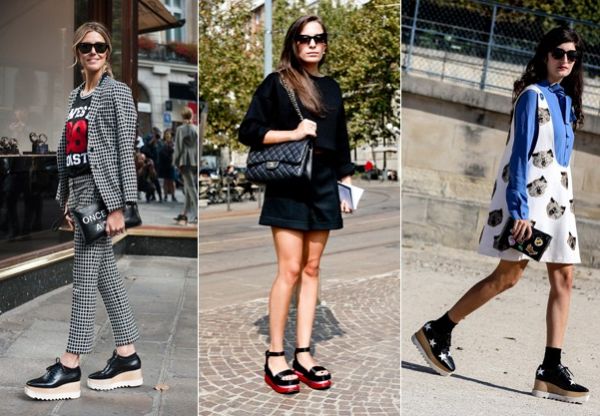 Flatform: Tendência para os pés 