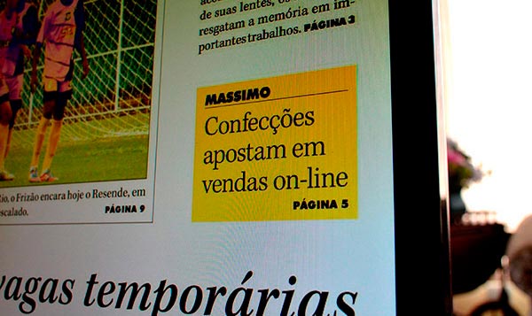 Lingerie BR  destaque no jornal A Voz da Serra