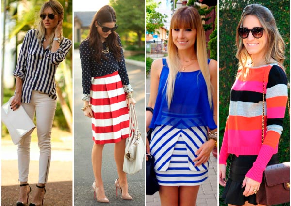 Saiba como usar as estampas de listras 