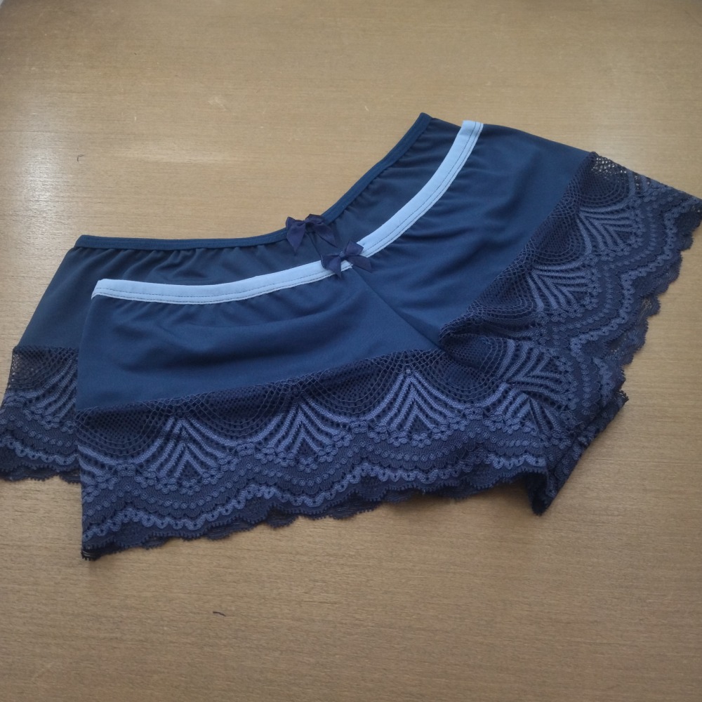 Caleçon Luciana Liso Azul Marinho Caleçon Luciana Liso Azul Marinho