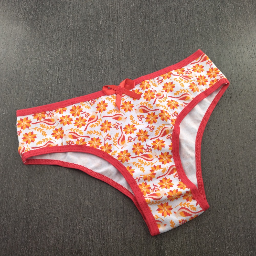 Tanga Cotton Mimosa Vis Vermelho/ Estampas Variadas