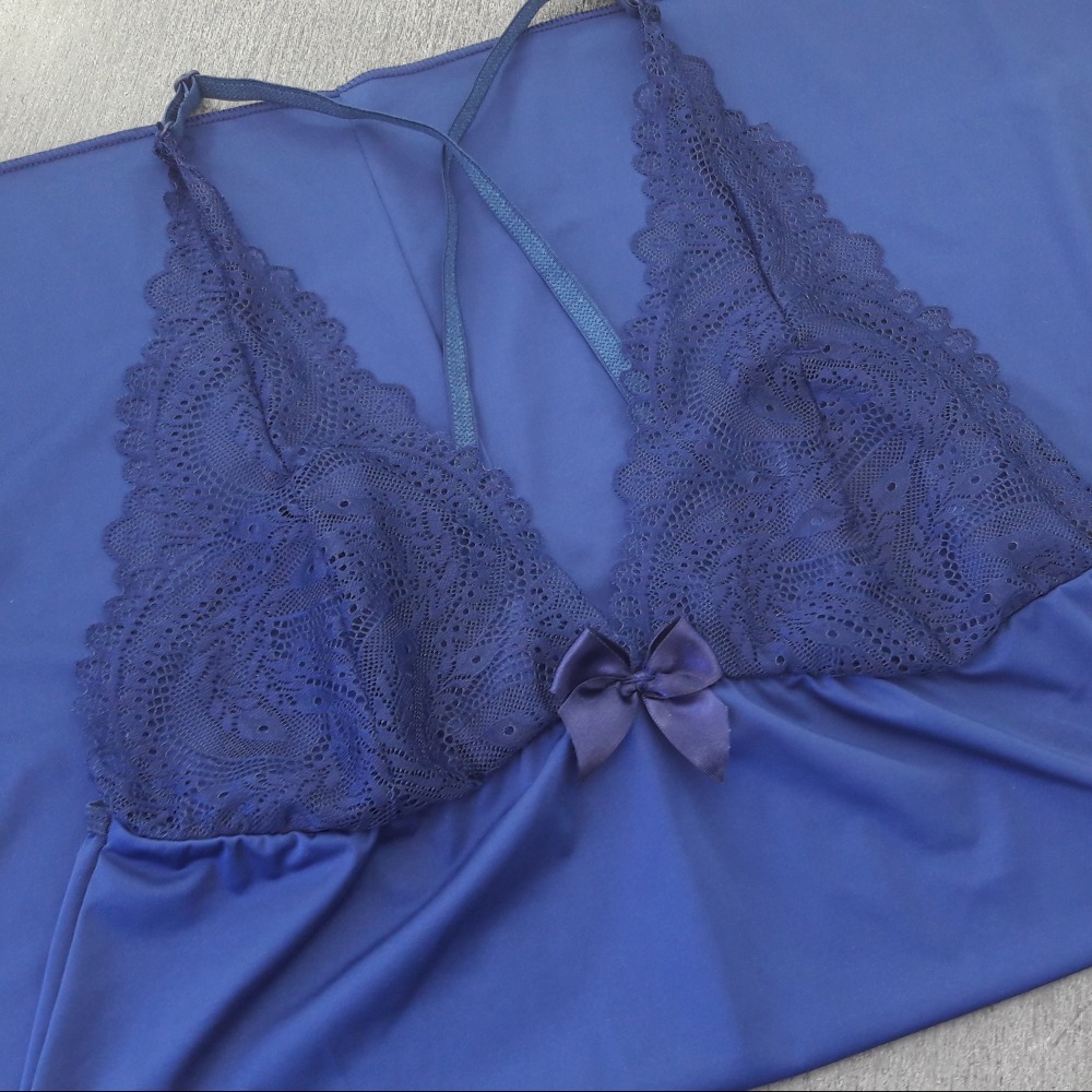 Camisola Belssima em Microfibra Azul Marinho