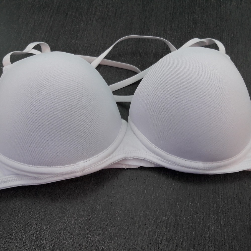 Suti Strappy Estruturado Microfibra  Branco