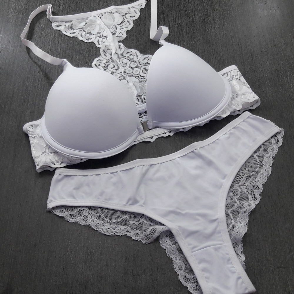 Conjunto Nadador Renda  Branco
