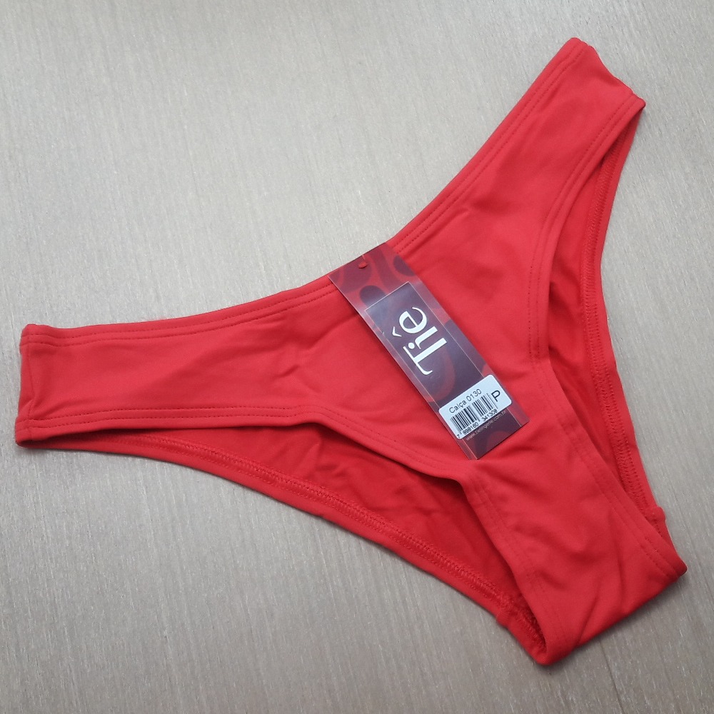 Calcinha Microfibra Estampada Amni Vermelho Calcinha Microfibra Estampada Amni Vermelho