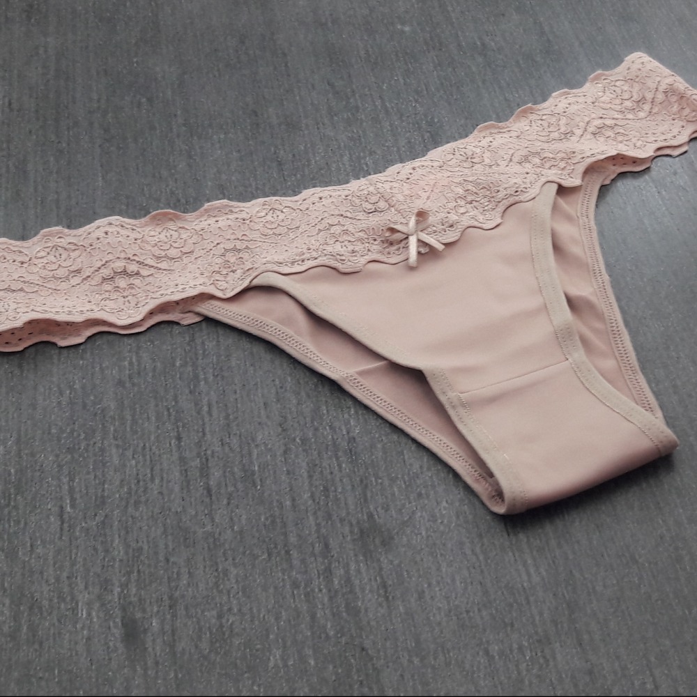 Tanga Cintura em Renda Chocolate