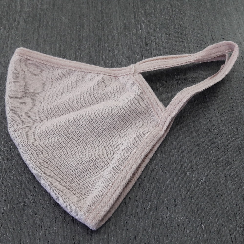 Mscara Adulto Camada Dupla 100% Algodo  Chocolate