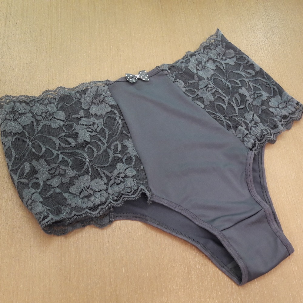 Calça Cintura Alta Cinza Chumbo Calça Cintura Alta Cinza Chumbo