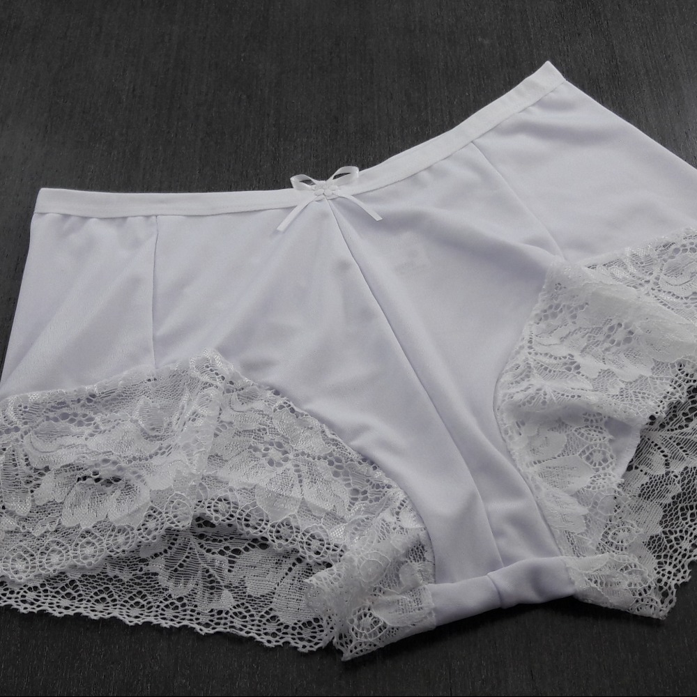 Calcinha Maria Short Branco