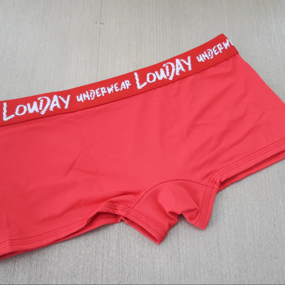 Cueca Feminina Microfibra Lisa Vermelho