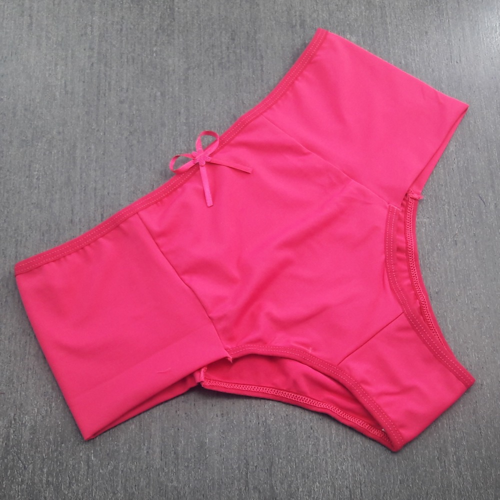 Tanga Pala Microfibra Lisa Rosa Pink