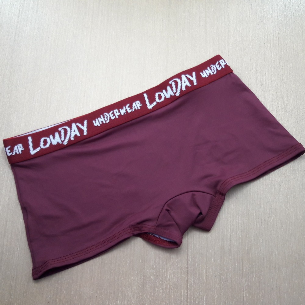 Cueca Feminina Microfibra Lisa Vinho