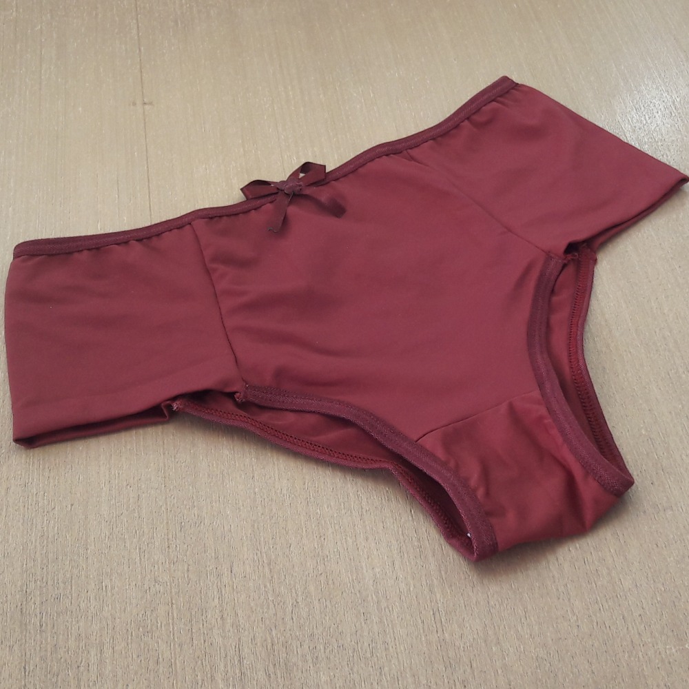 Tanga Pala Microfibra Lisa Vinho