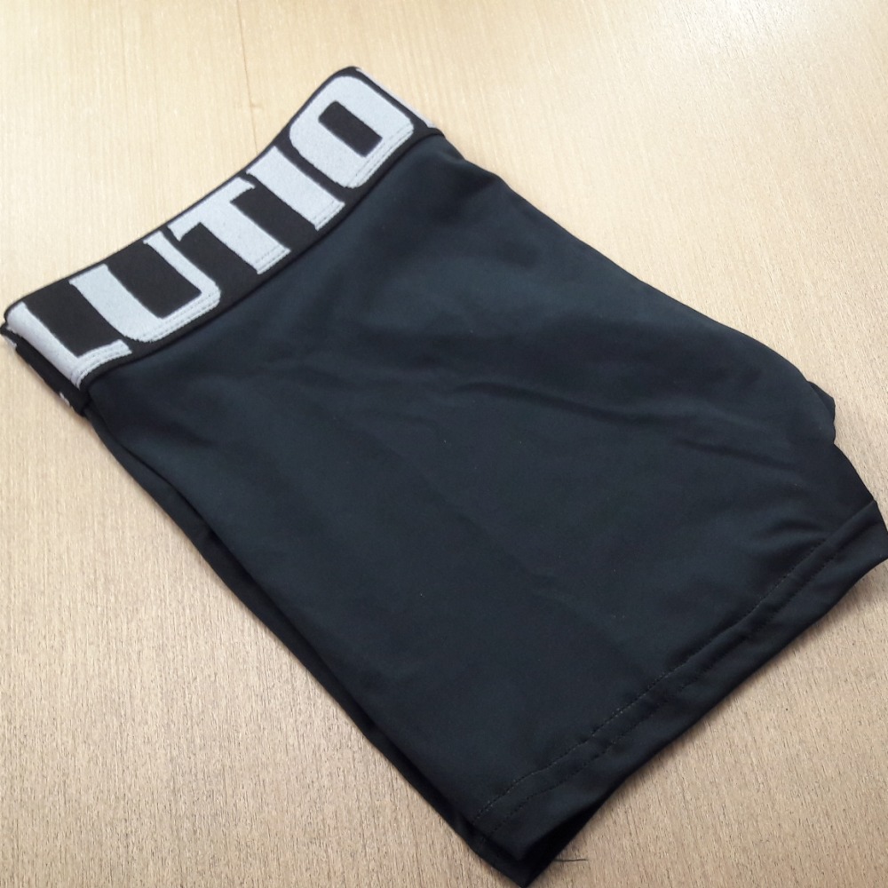 Cueca Boxer Adulto Lisa Preto
