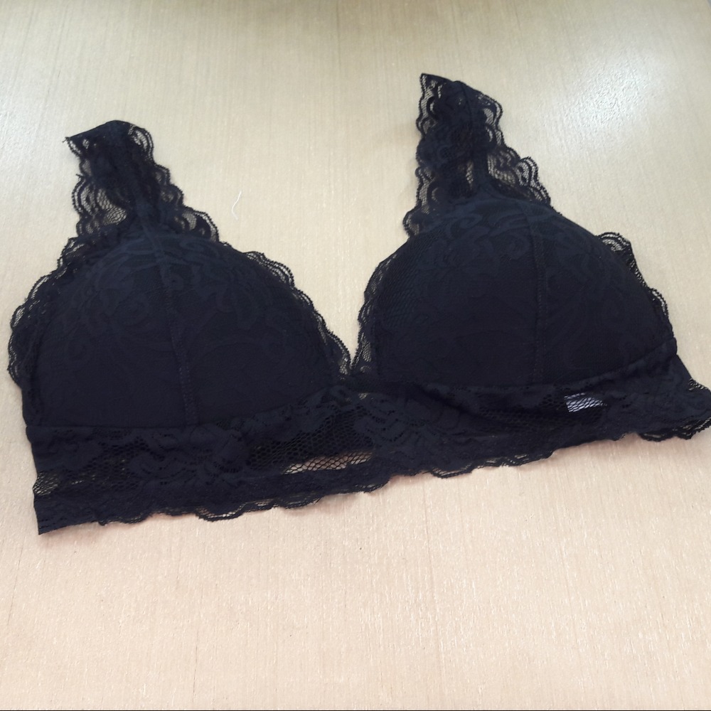 Top Rendado Grenade Preto