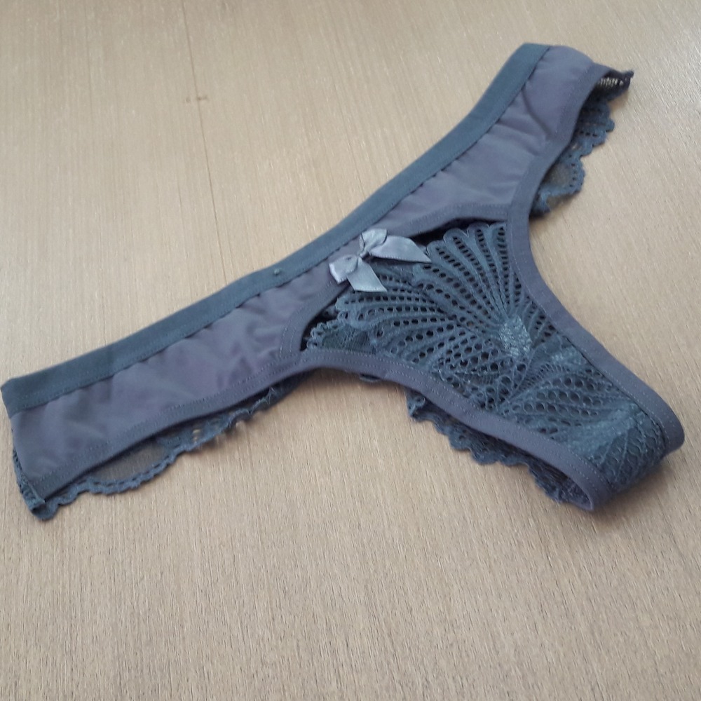 Calcinha Natlia Cinza Chumbo