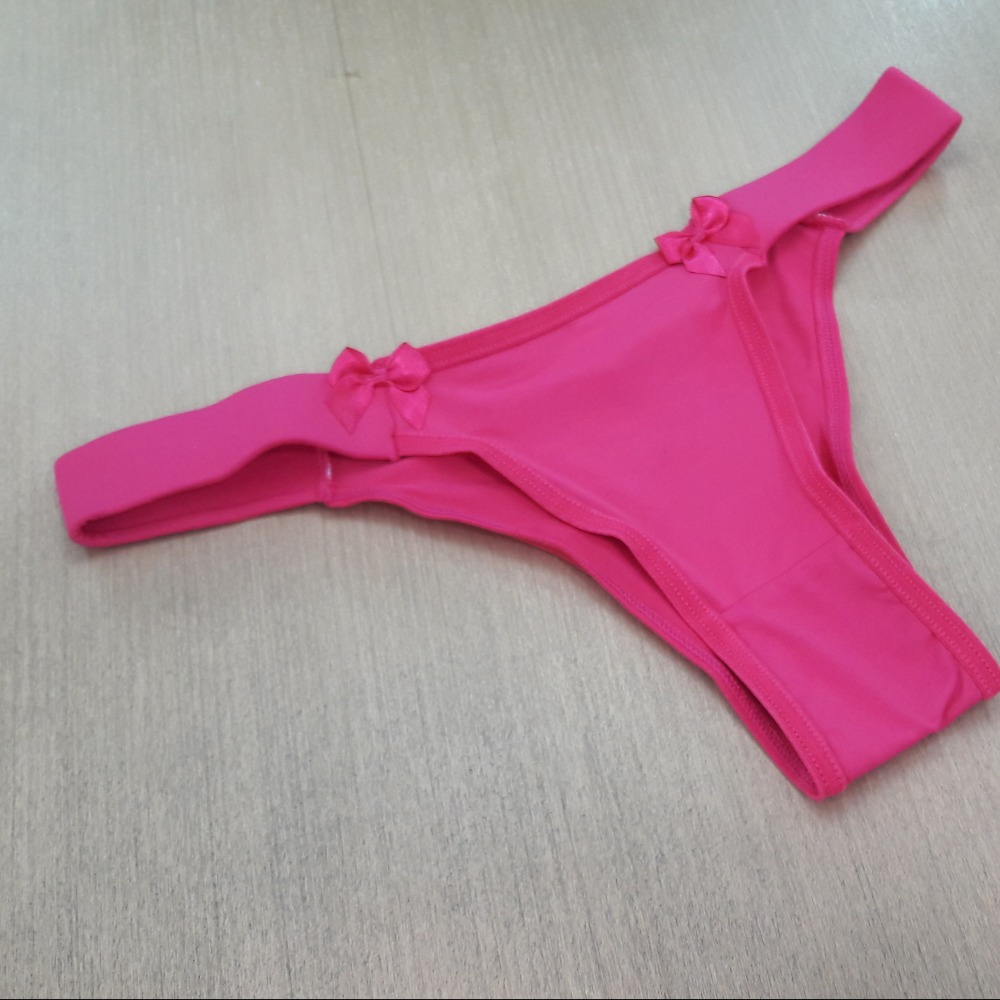 Calcinha Básica Poliamida Rosa Pink