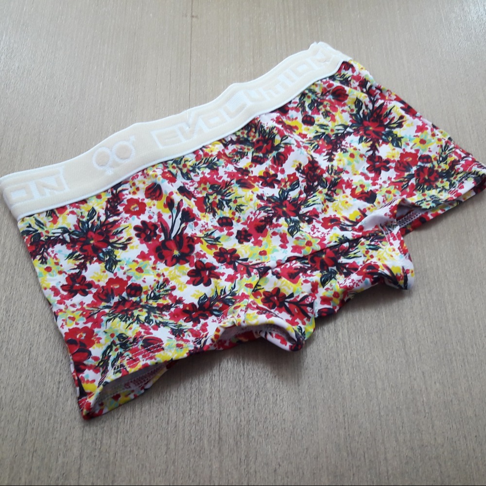 Boxer Feminina Juvenil Estampada Elstico Marfim /Estampas Variadas