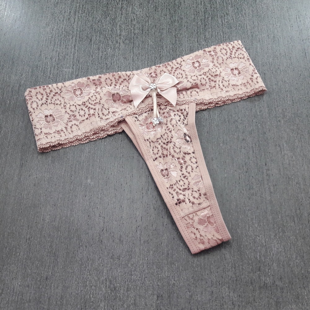 Tanga Cs Renda Chocolate