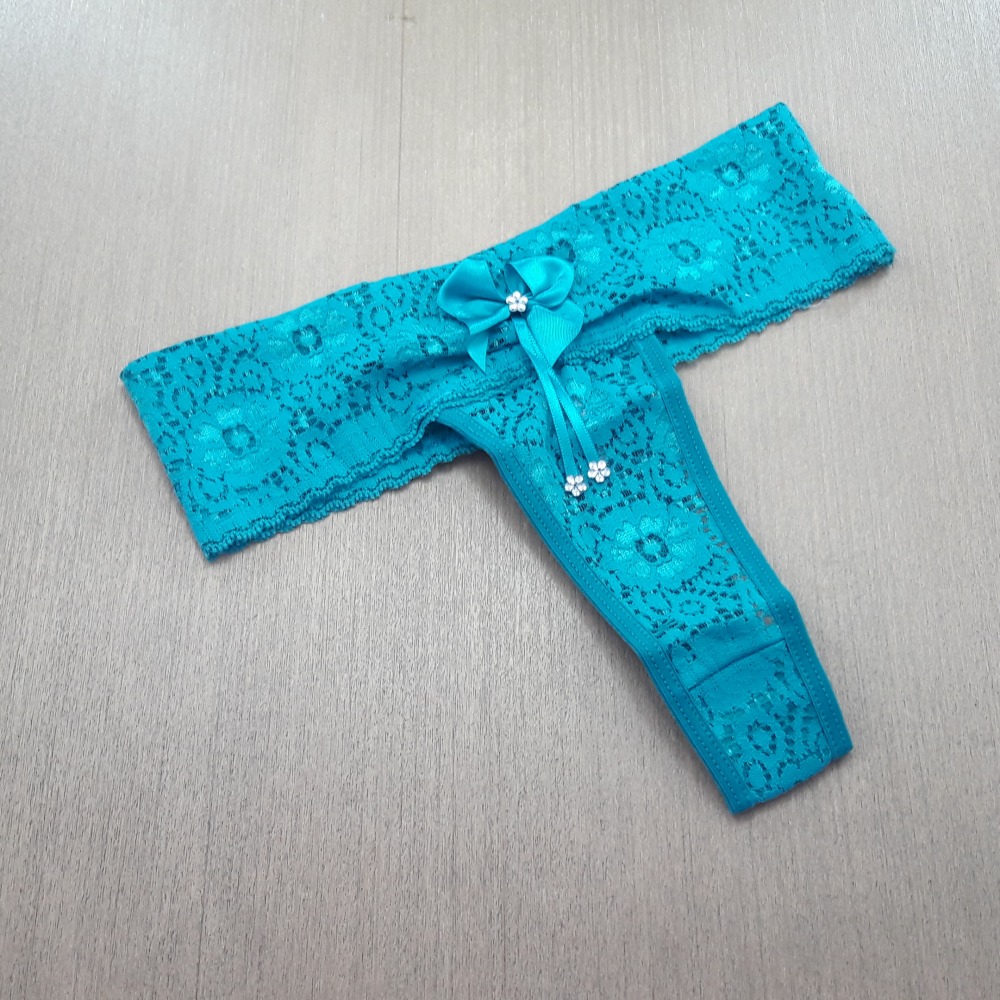 Tanga Cs Renda Verde Tammy