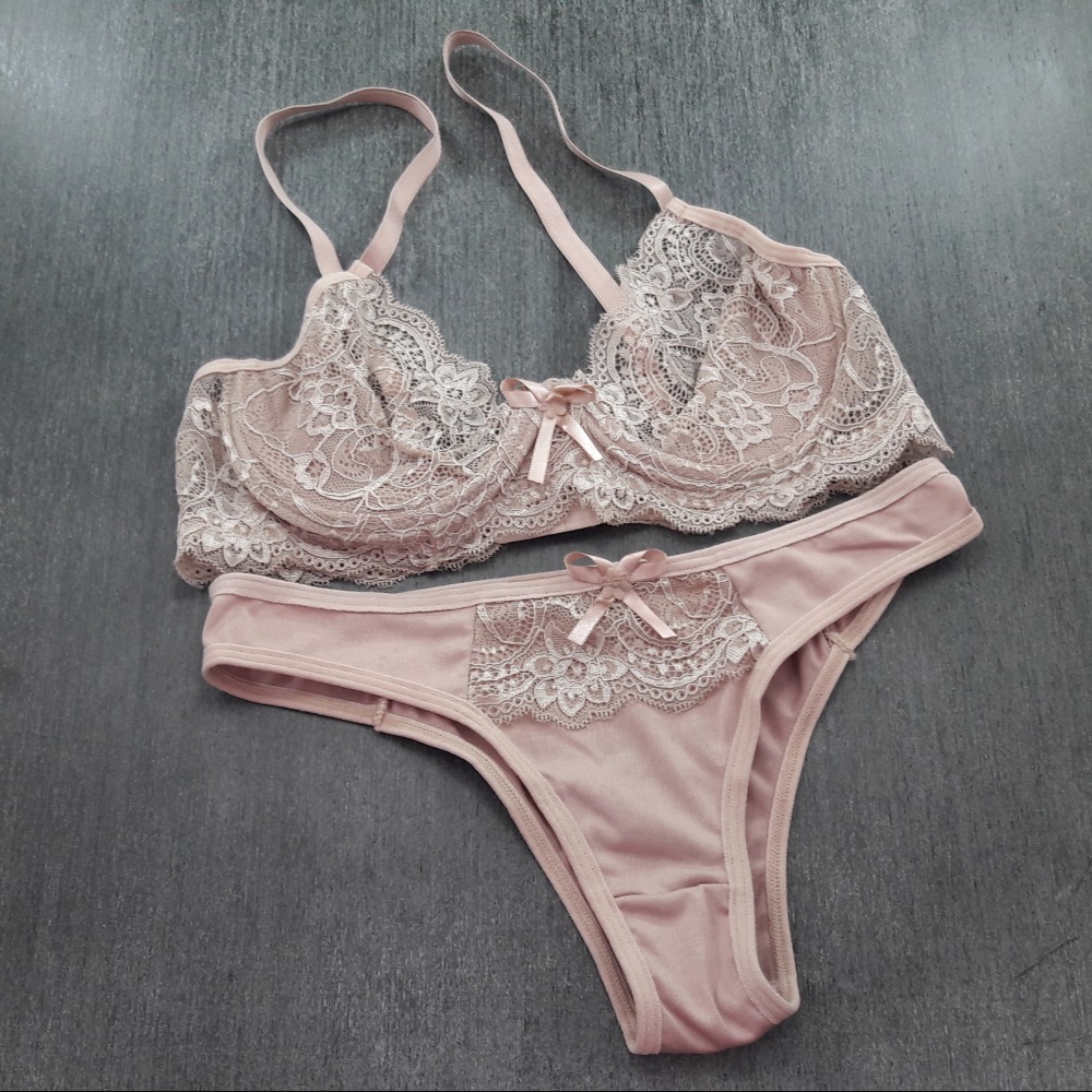 Conjunto sem Bojo com Arco Chocolate