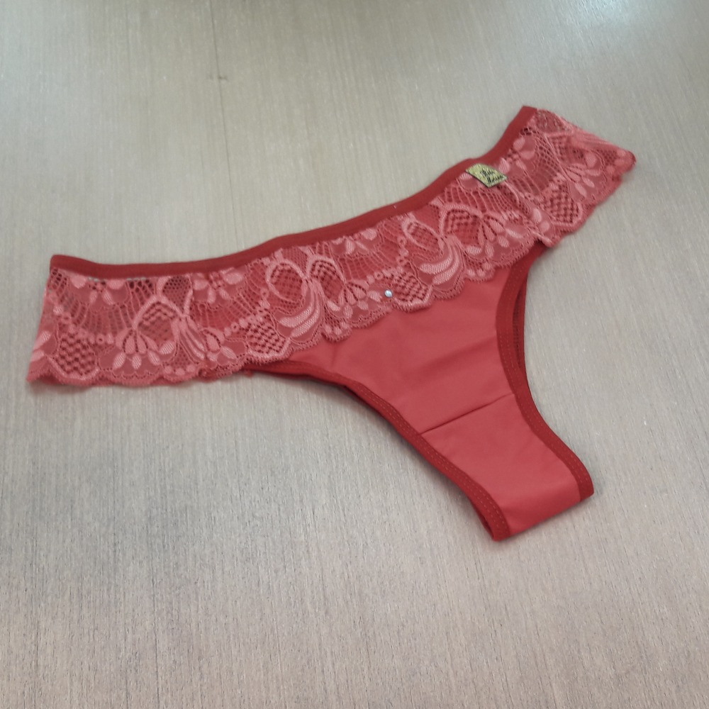 Calcinha Nane em Microfibra Terra