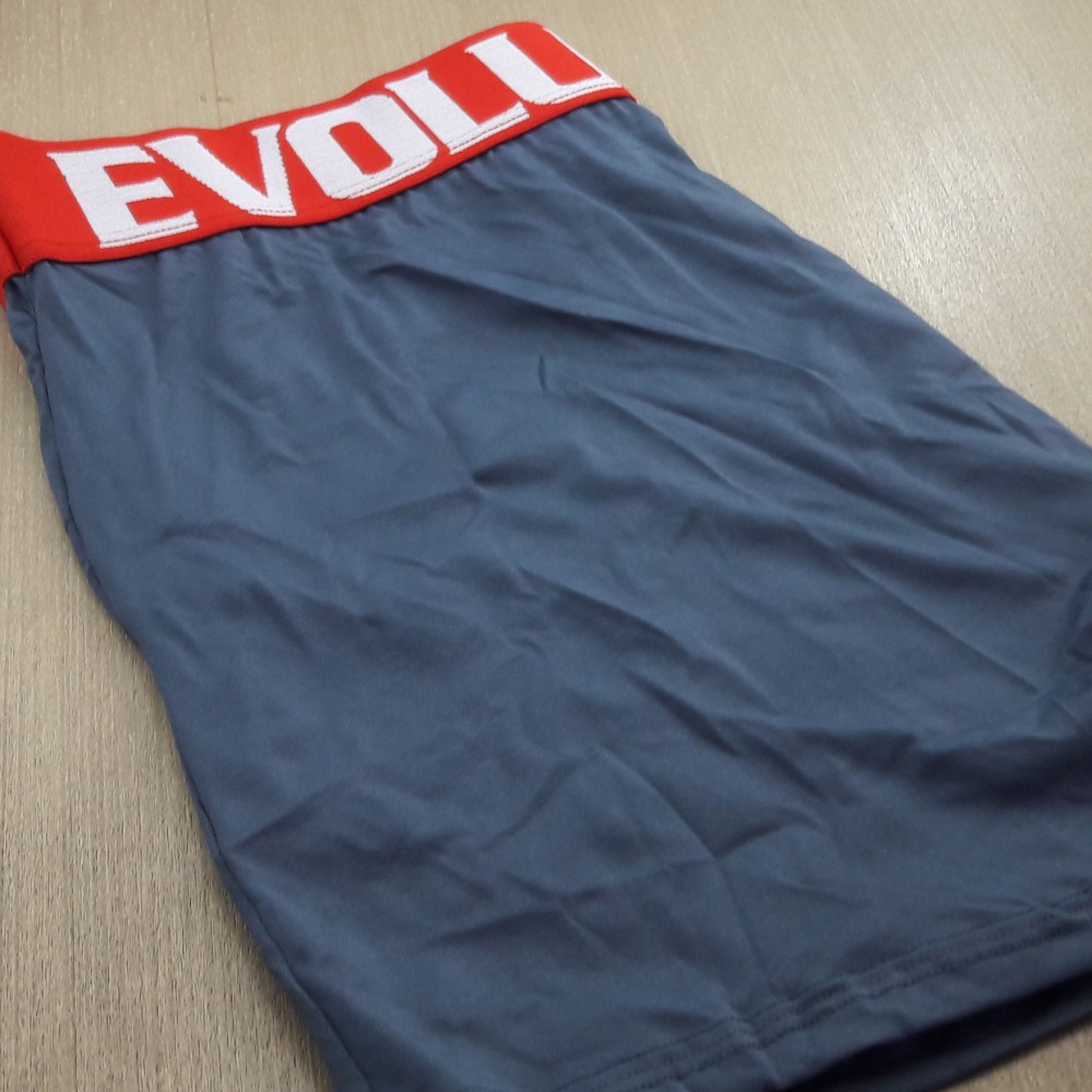 Cueca Boxer Plus Size -54-56 Cinza Chumbo