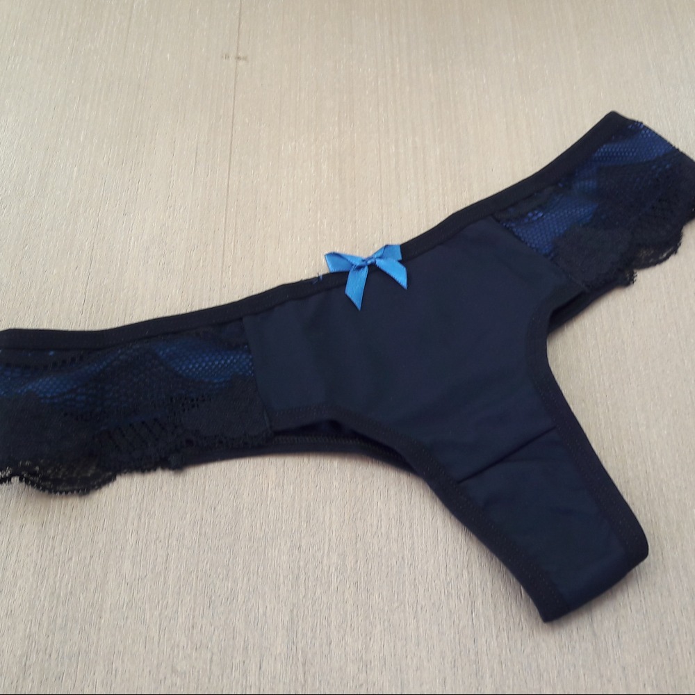 Calcinha Sabrina em Poliamida  Preto/Atalaia