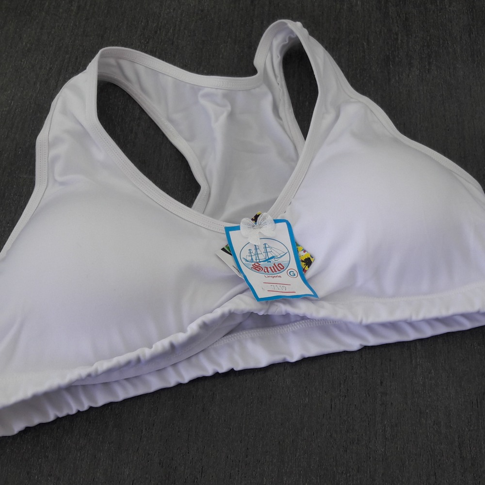 Suti Top Camiseta Bojo Removvel Branco