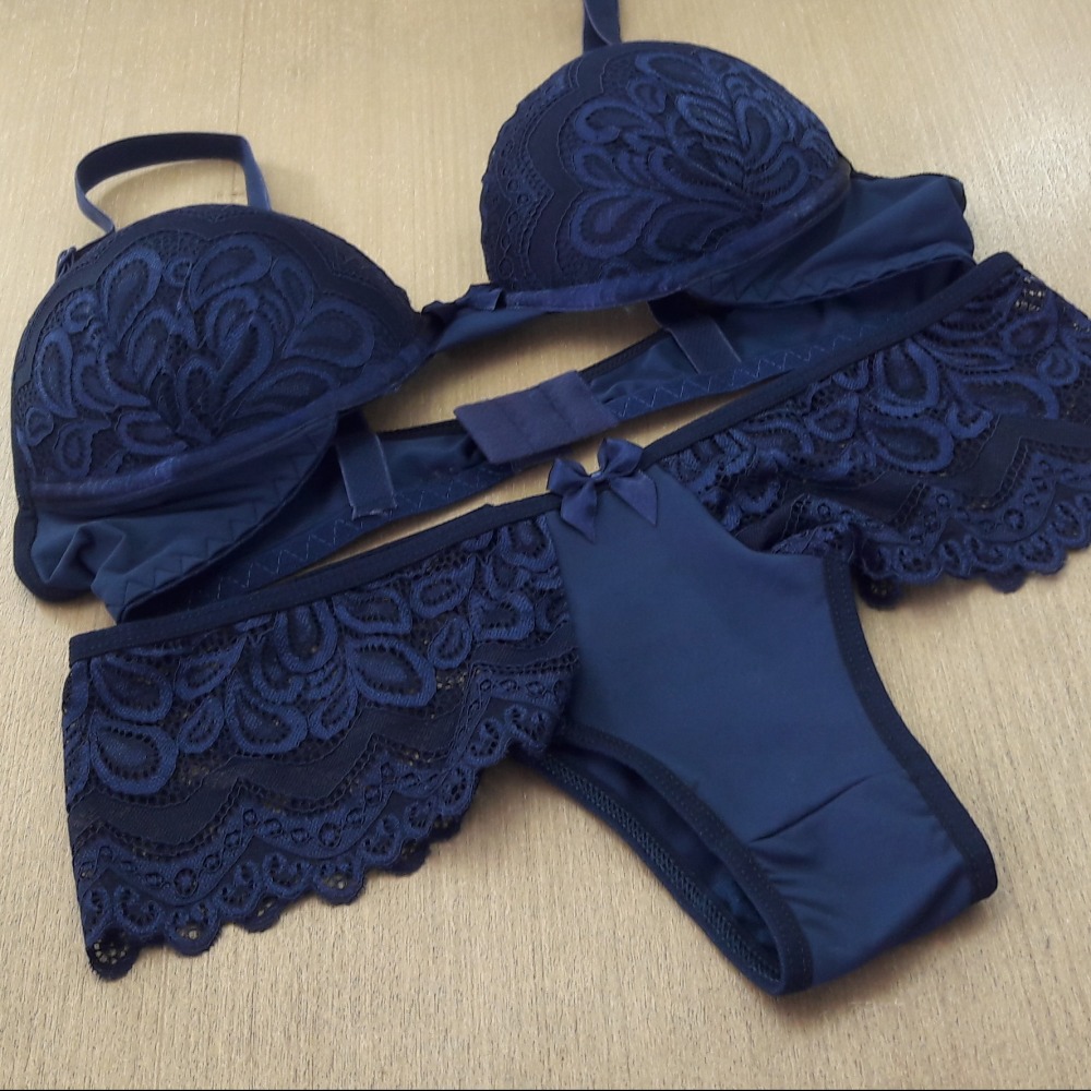 Conjunto Thais Azul Marinho