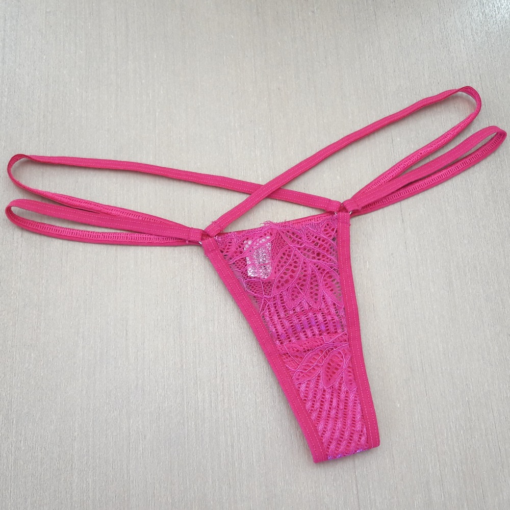 Tanga Strip Braid Rosa Pink