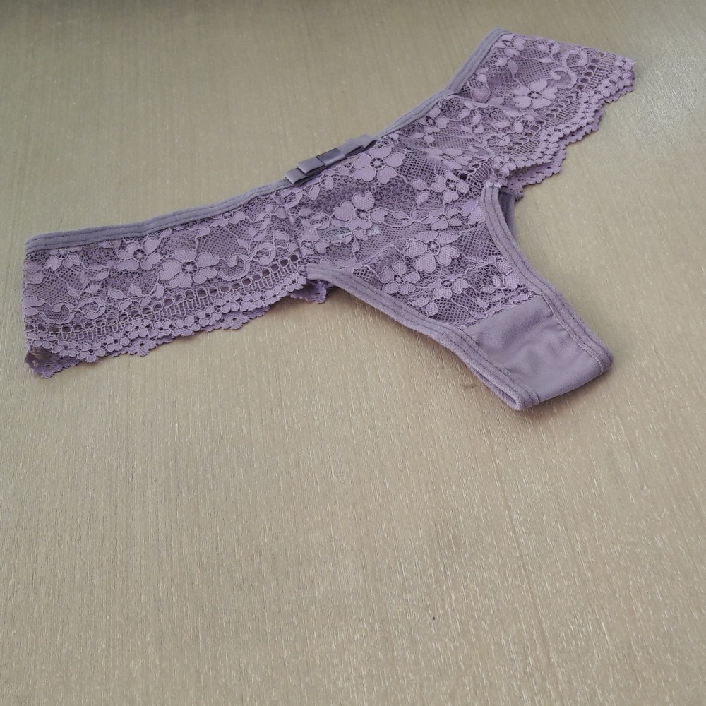 Tanga Fio com Renda Orqudea