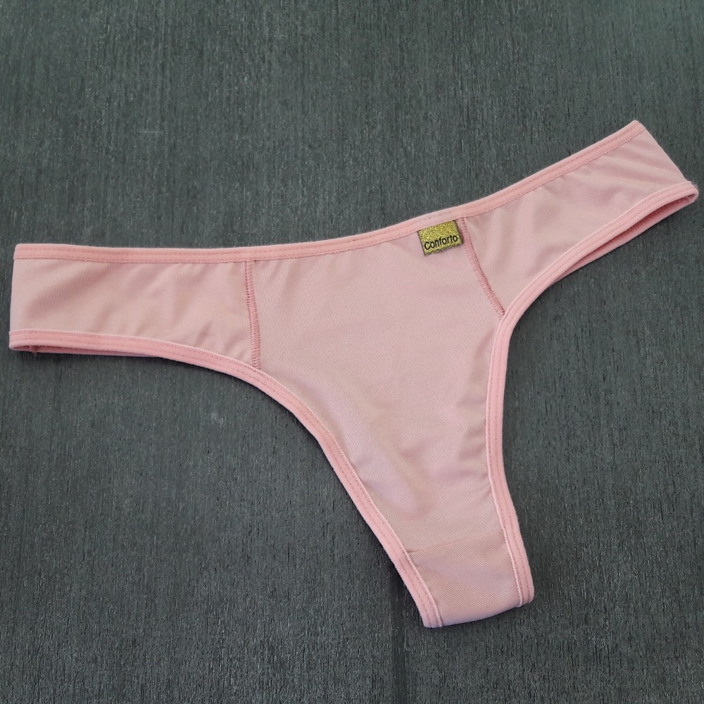 Tanga Calcinha Fio Dental Lisa Sensual Romance