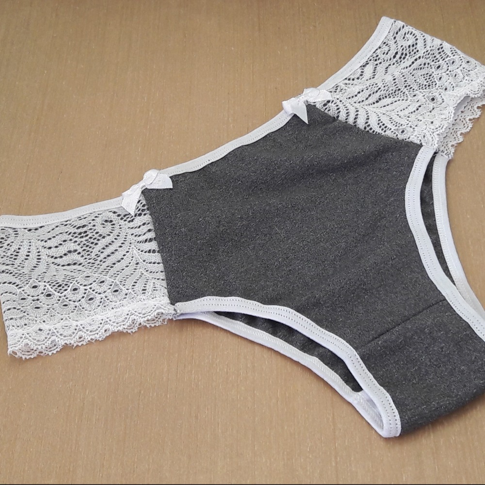 Tango Helosa Mescla Renda Branca/ Mescla