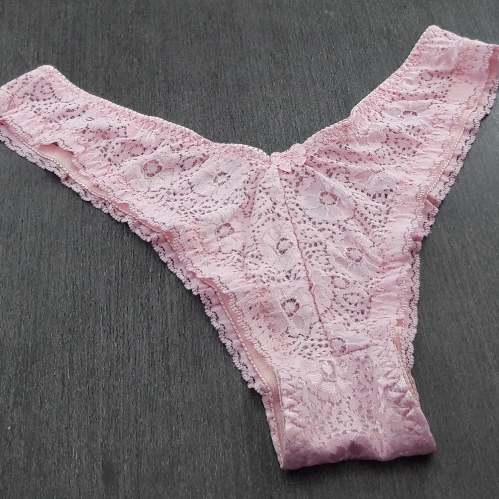 Tanga Rendada Plus Rosa Beb