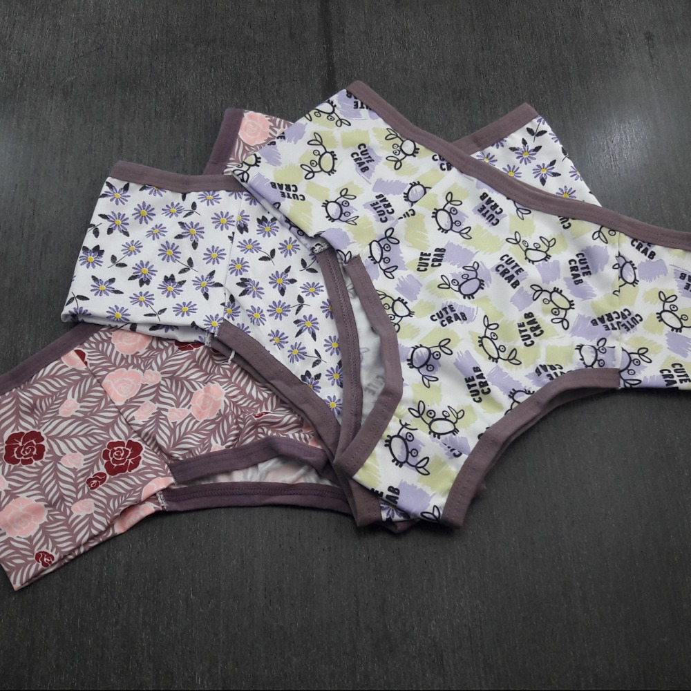 Calcinha Ana Microfibra Estampas Vis Orqudea/ Estampas Variadas