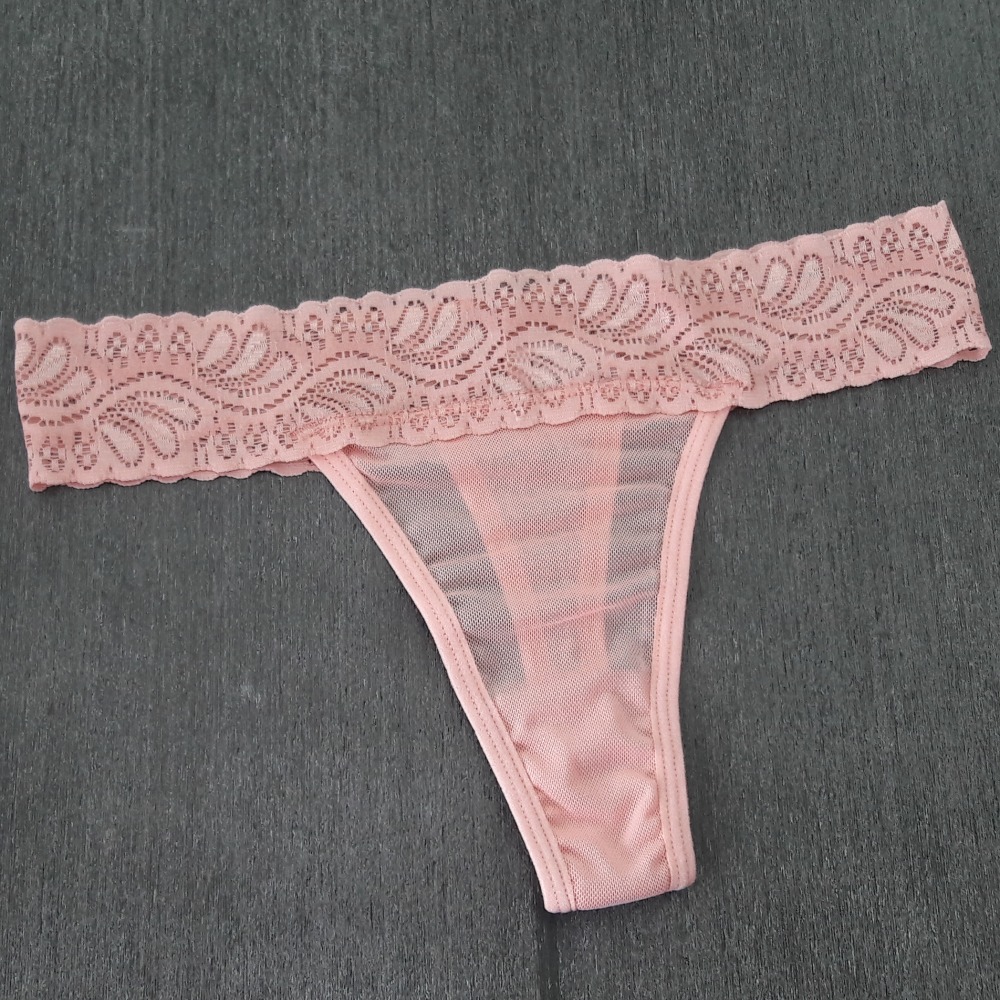 Tanga Sapequinha Fio Dental em Tule Romance