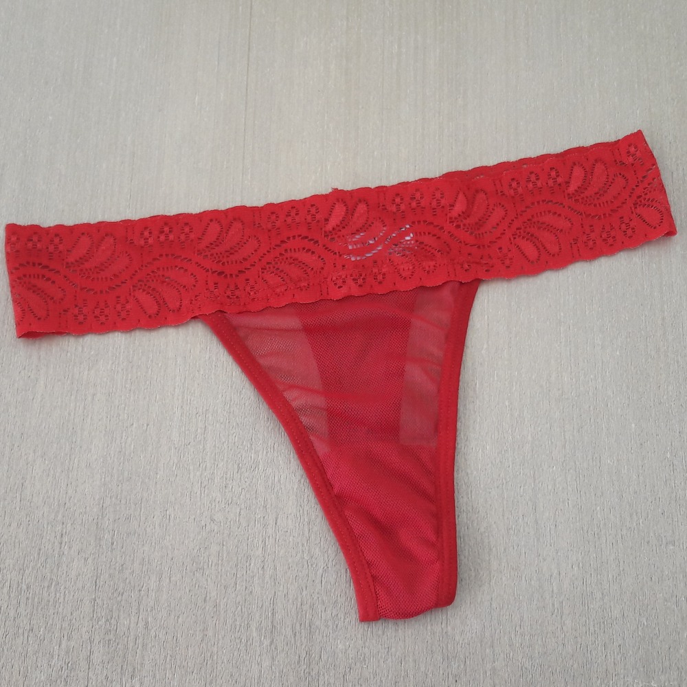 Tanga Sapequinha Fio Dental em Tule Rubi