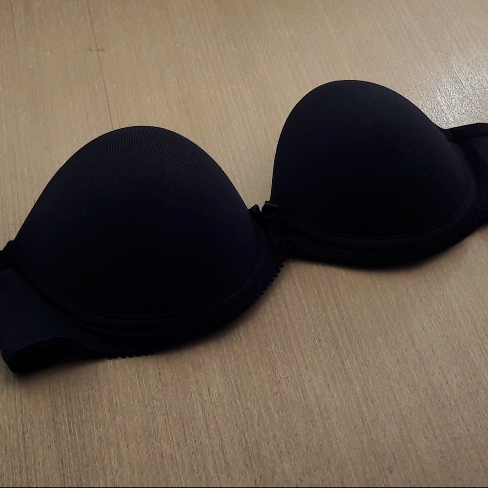 Suti Tomara que Caia c/ Enchimento e Alas de Silicone  Preto