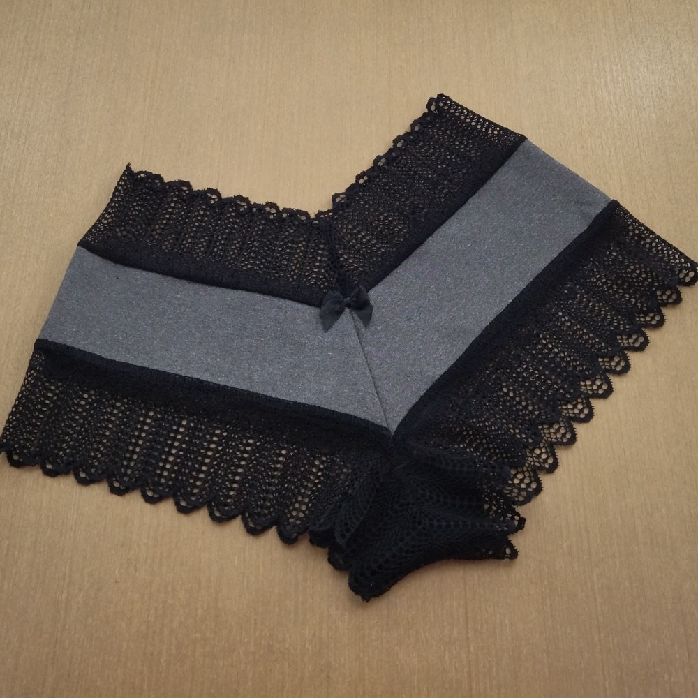 Calesson Eloa Renda Preta/ Mescla