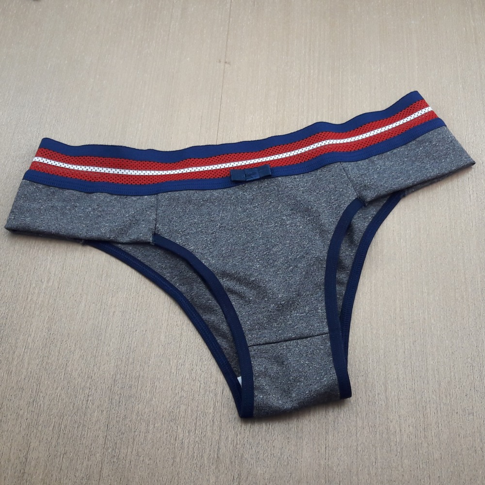 Tangão Duda Viés Azul Marinho/ Mescla Tangão Duda Viés Azul Marinho/ Mescla