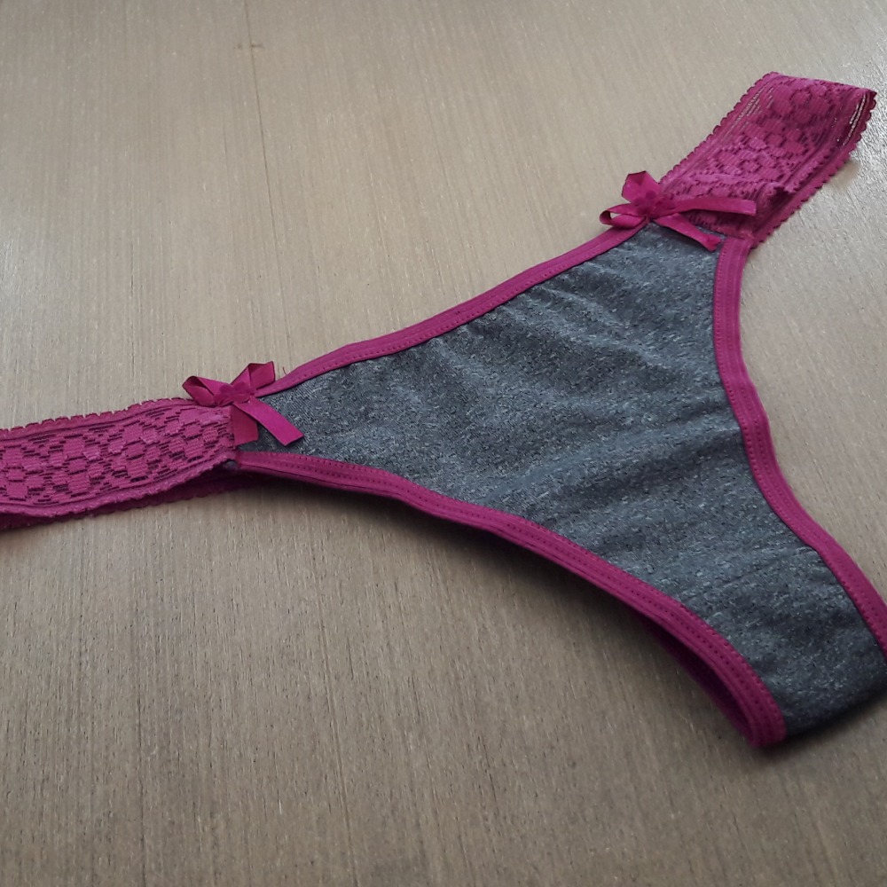 Tanga Letcia em Polister Mescla Vis Fcsia/ Mescla