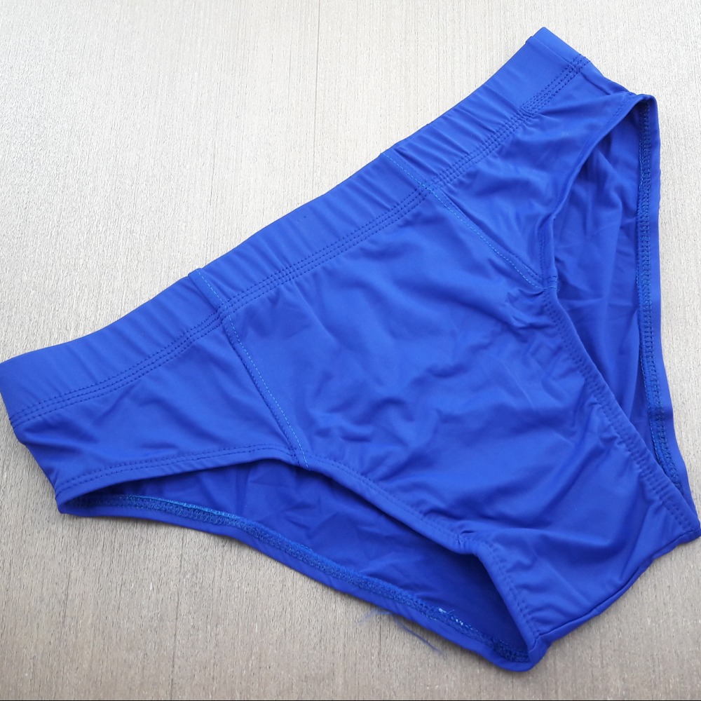 Cueca em Microfibra Elstico Embutido Largo Azul Bic