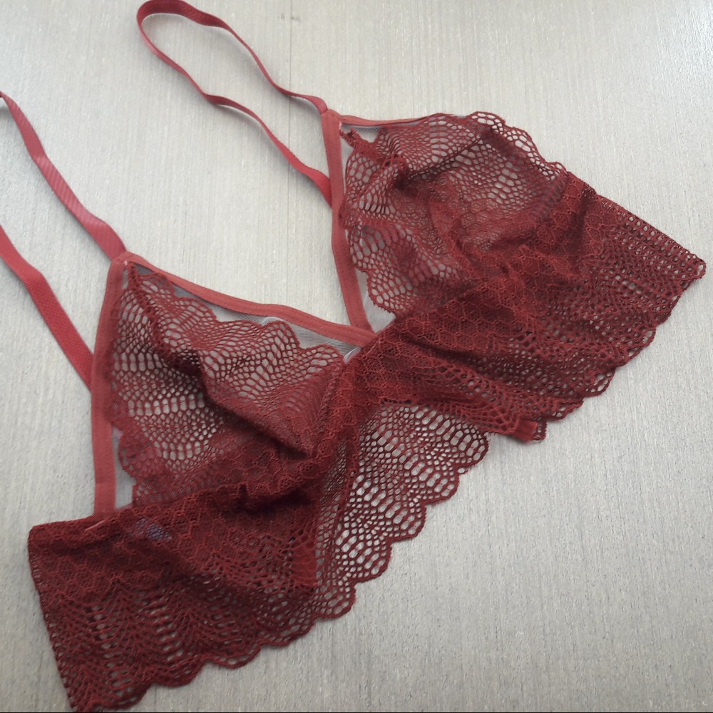 Top Rendado sem Bojo Terra