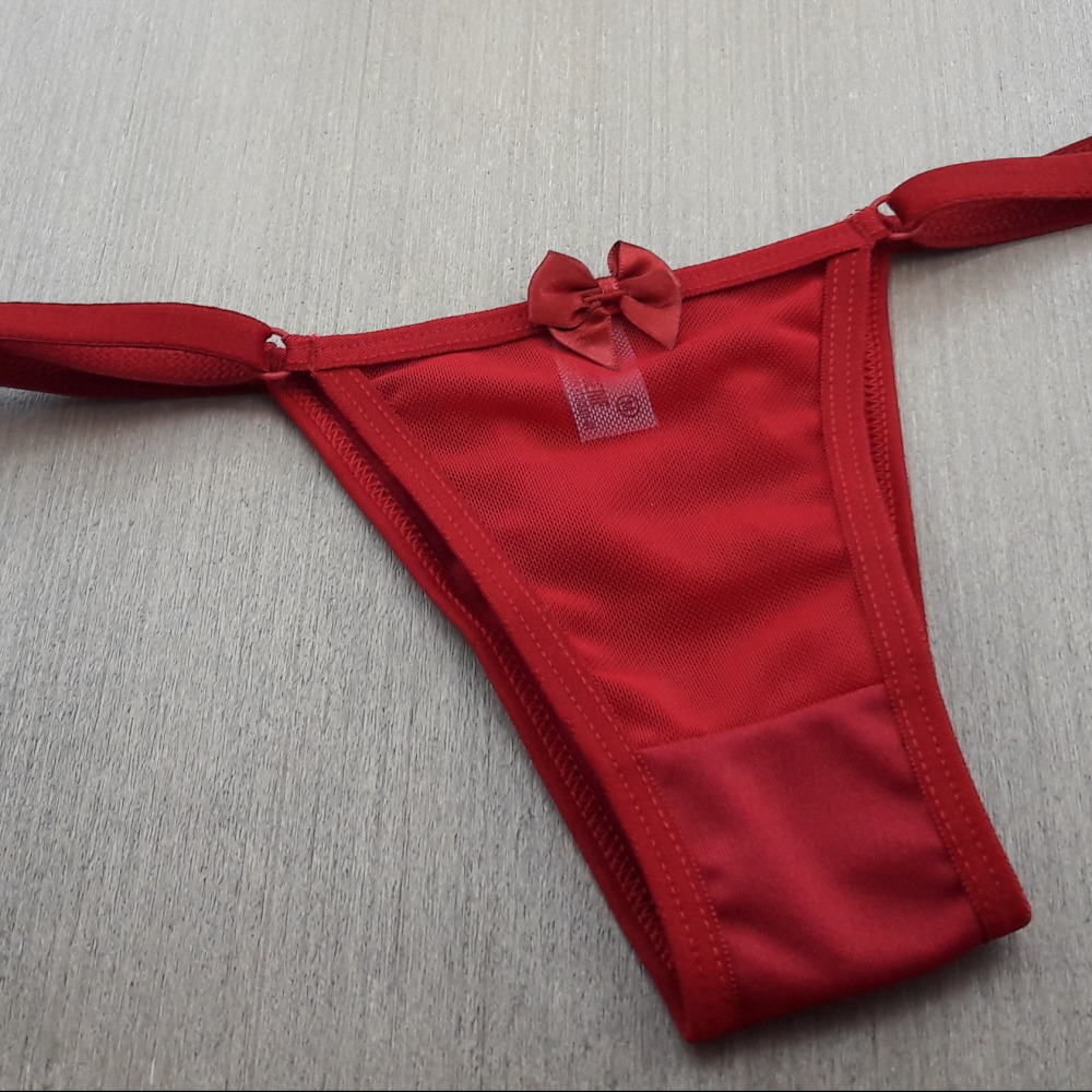 Tanga Tule Regulagem Lateral Rubi