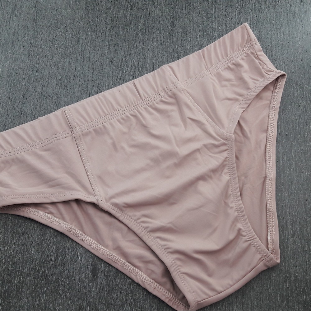 Cueca em Microfibra Elstico Embutido Largo Chocolate