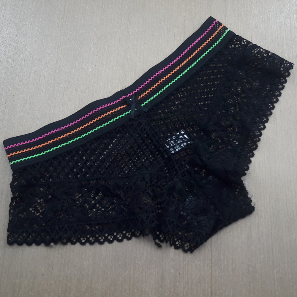 Calcinha Rendada Paola Preto