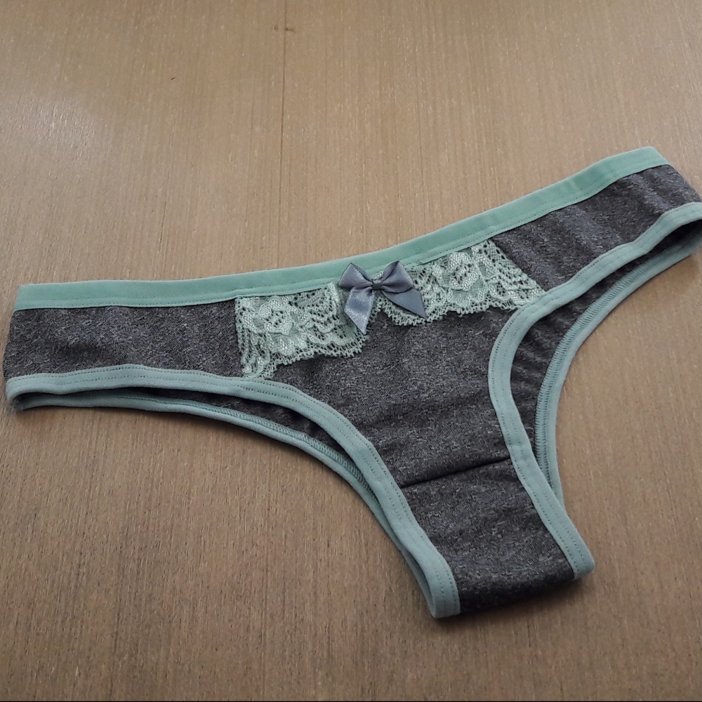 Calcinha Mrcia Erva Doce/  Mescla