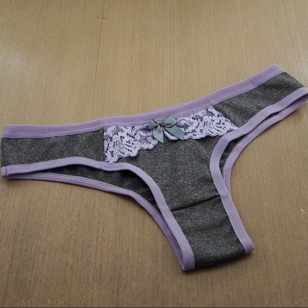 Calcinha Mrcia Lavanda/ Mescla