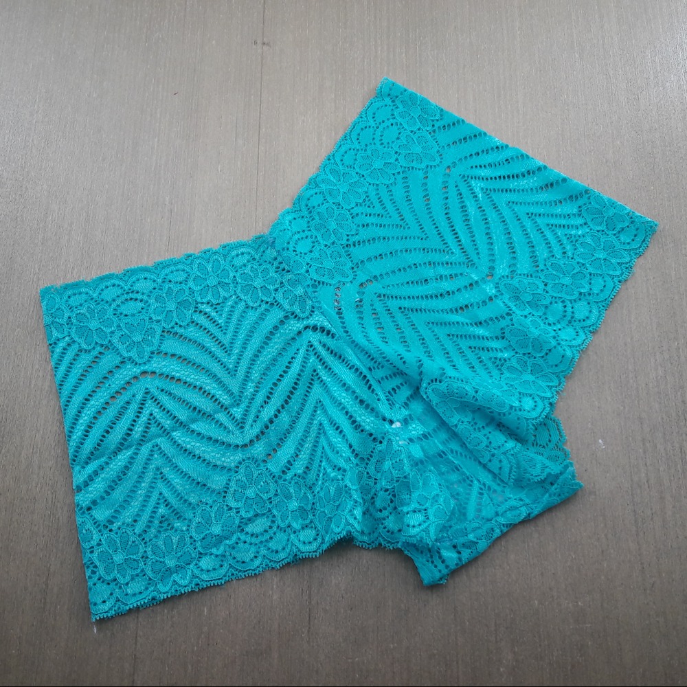 Calcinha Caleon Rendado Verde Tamy